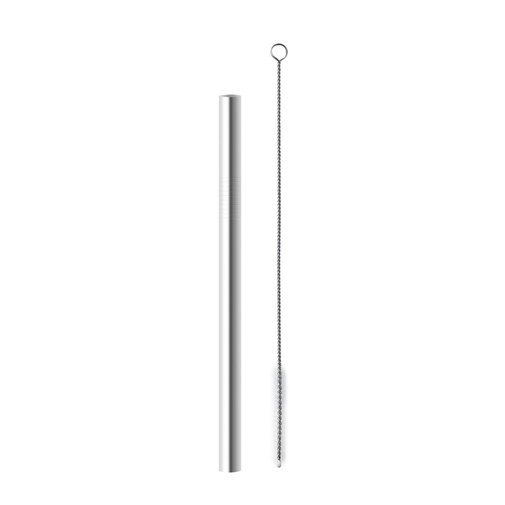 Canudo Inox 215mm