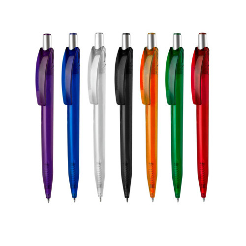 Caneta Plástica Retrátil 14cm