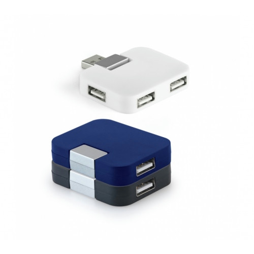 Hub USB Plástico 4 Portas USB 2.0 52x41mm