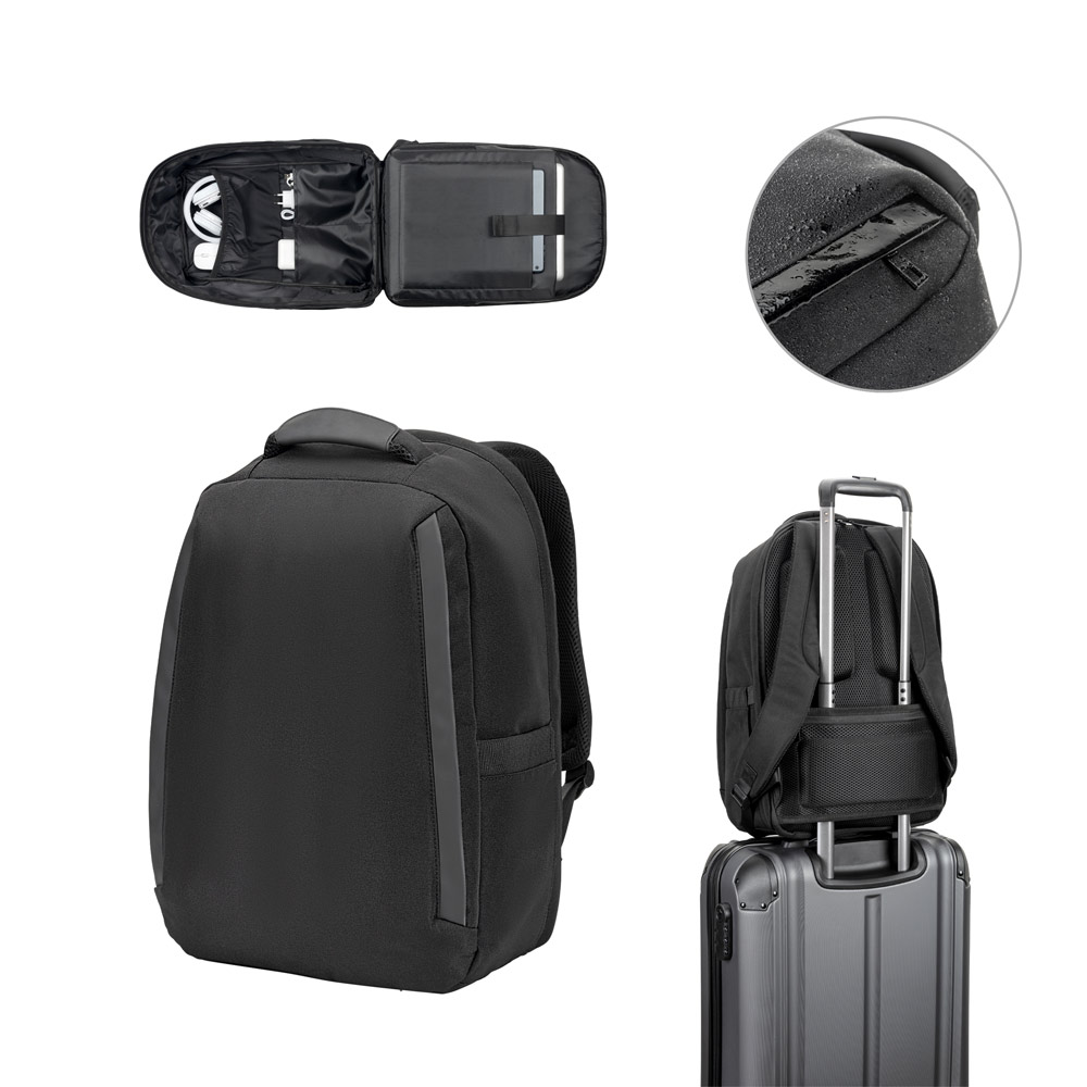 Mochila Antirroubo Poliéster Reciclado 20L Notebook 17"