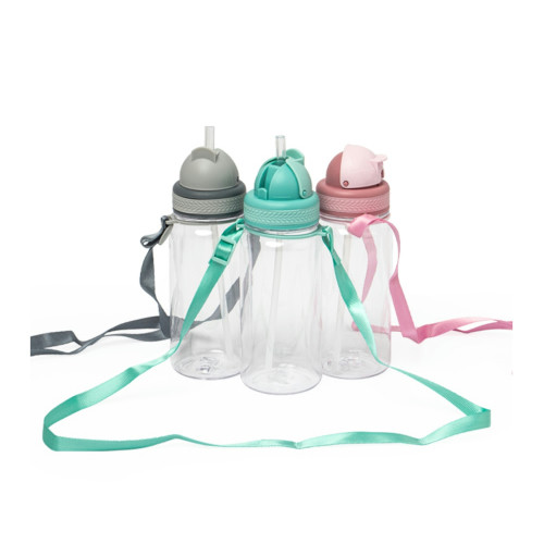 Garrafa Squeeze Plástica 420ml Silicone