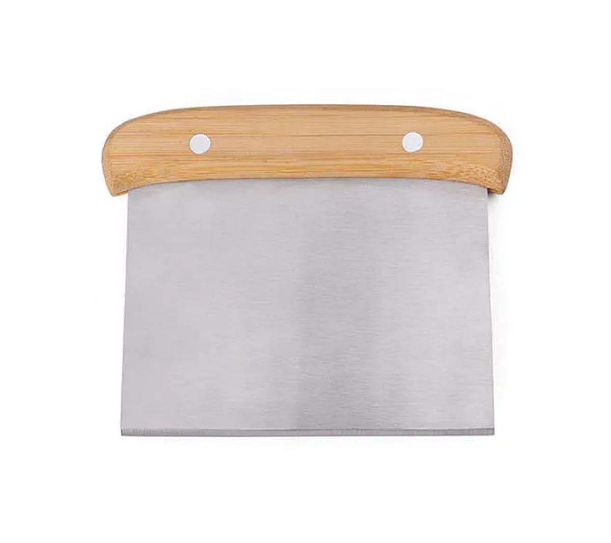 Espátula Multiuso Bambu/Inox 13,5x11,5cm
