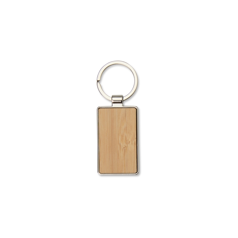 Chaveiro Metal Bambu 9x3,1cm