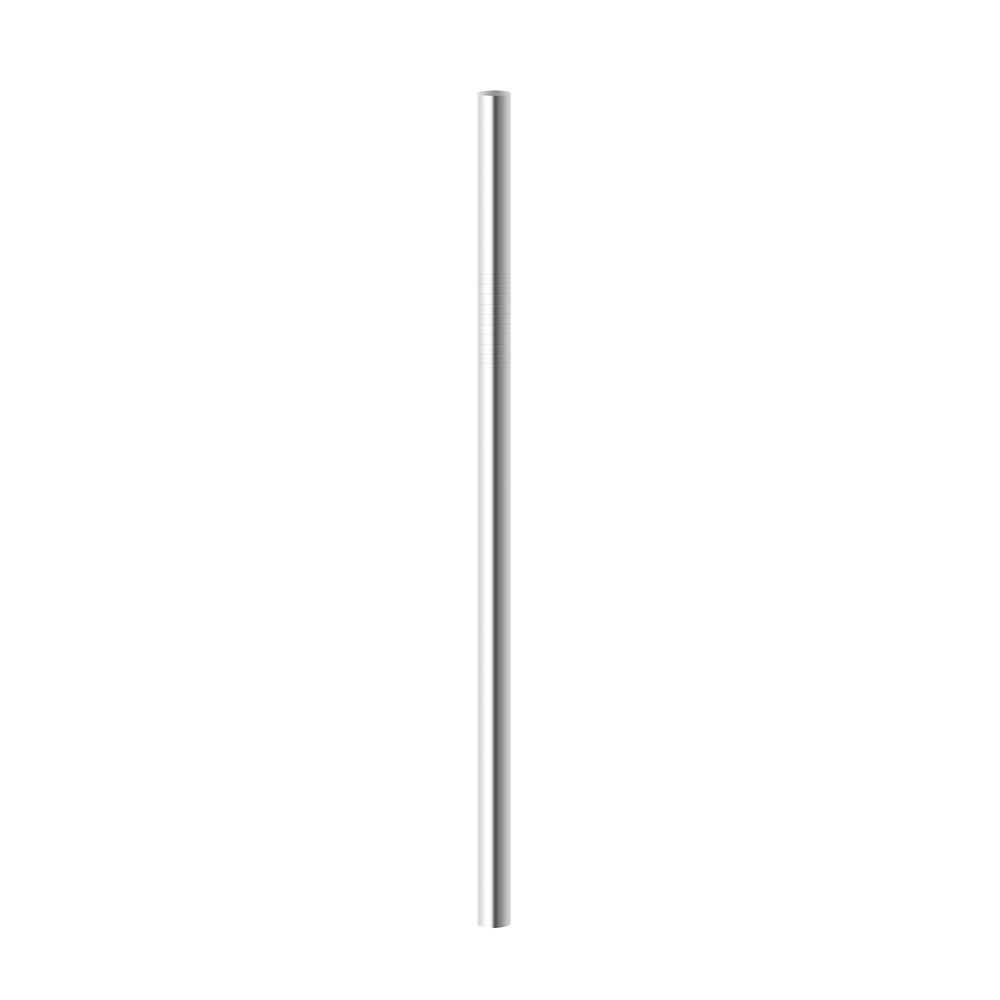 Canudo em Aço Inox Ø6 x 215 mm