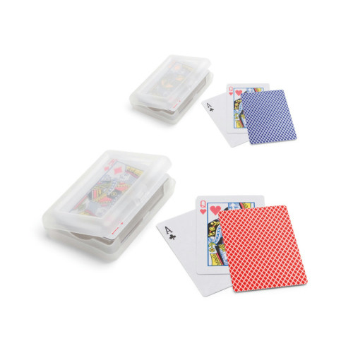 Baralho de 54 Cartas em Papel Plastificado 10cm
