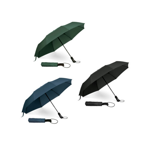 Guarda-chuva Dobrável Poliéster Pongee Automático 980x320mm
