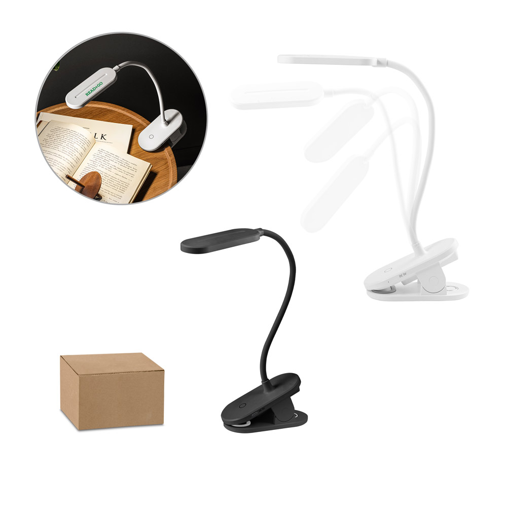 Luminária de Mesa Portátil em ABS 65% Reciclado 140 Lumen