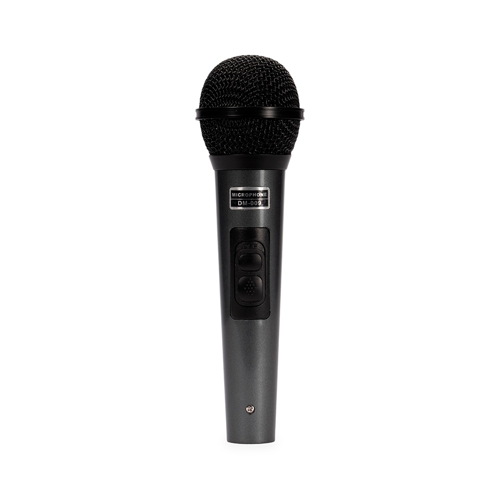 Microfone Dinâmico Unidirecional em Plástico 19,1x5,4cm