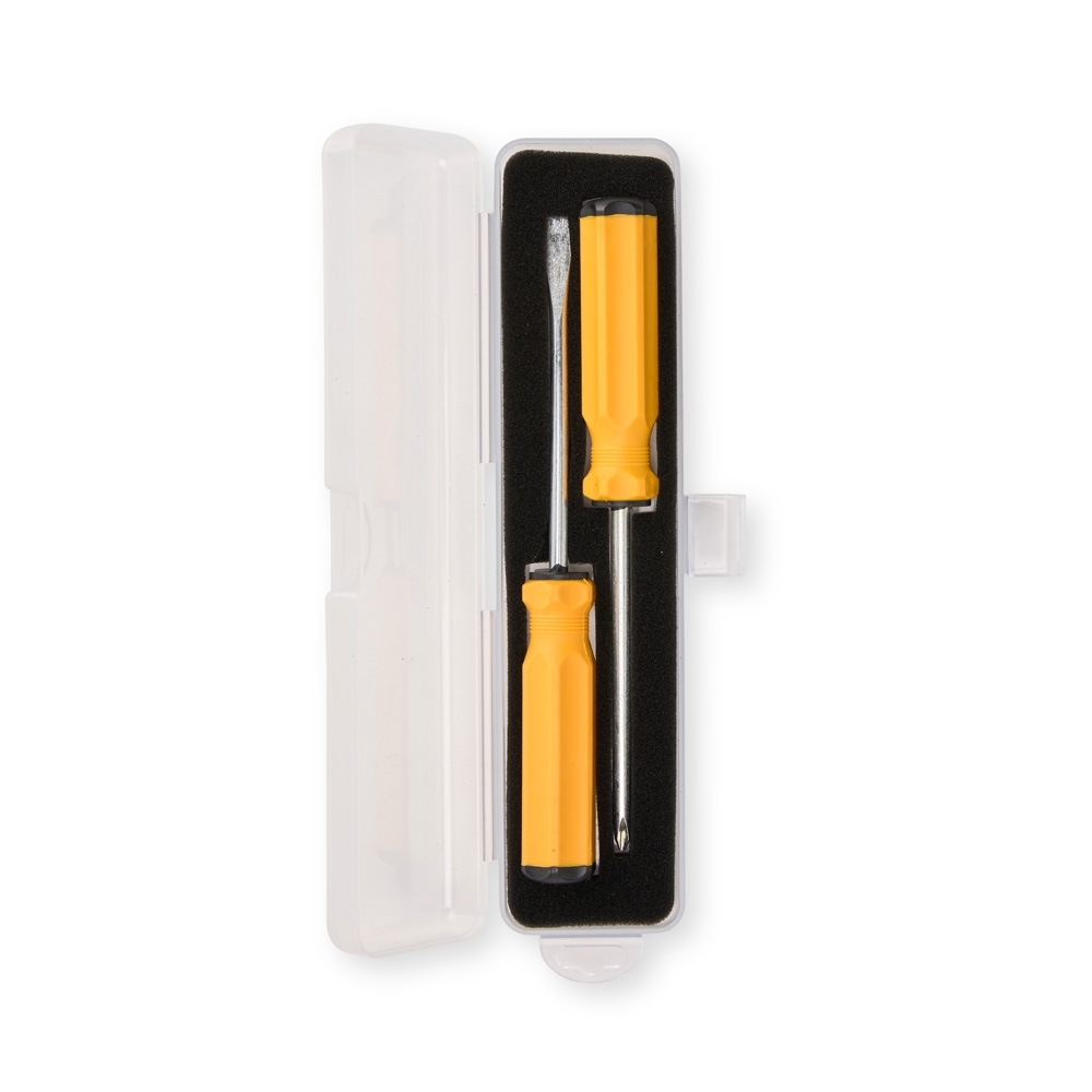 Kit Ferramentas Plástico 2 Peças 22,8x5,1cm