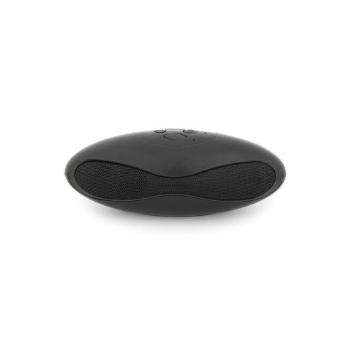 Caixa de Som Portátil ABS Emborrachada com Microfone 150x56mm