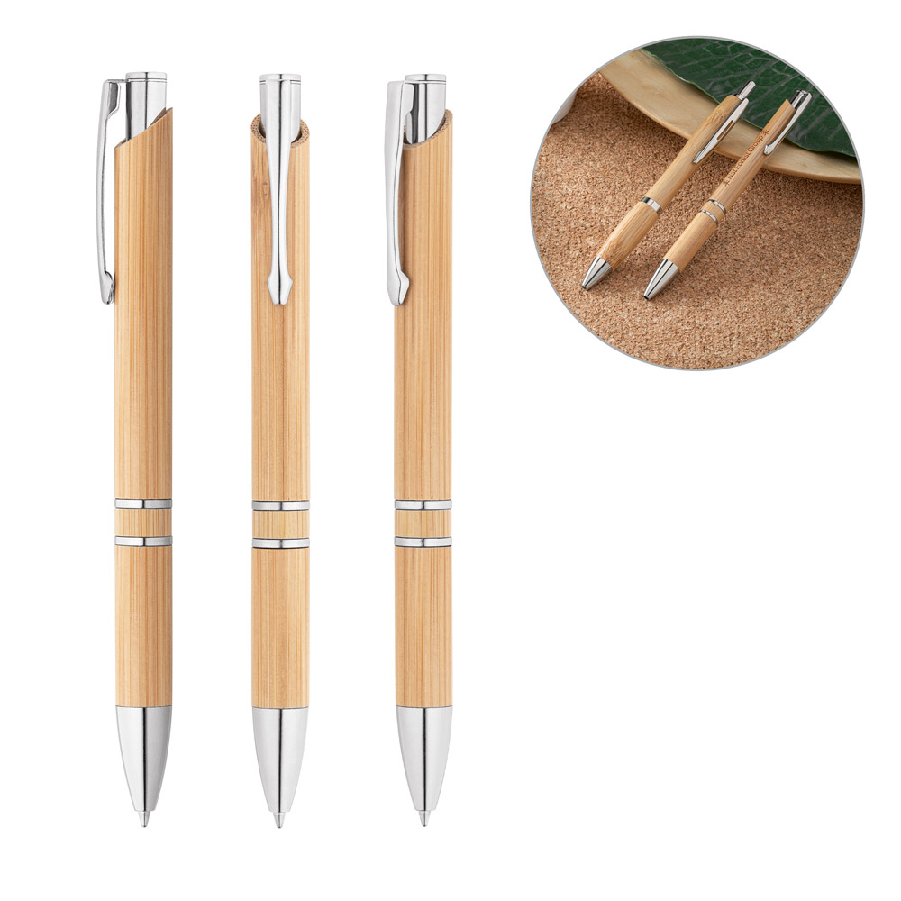 Caneta Esferográfica Bambu 11x141mm
