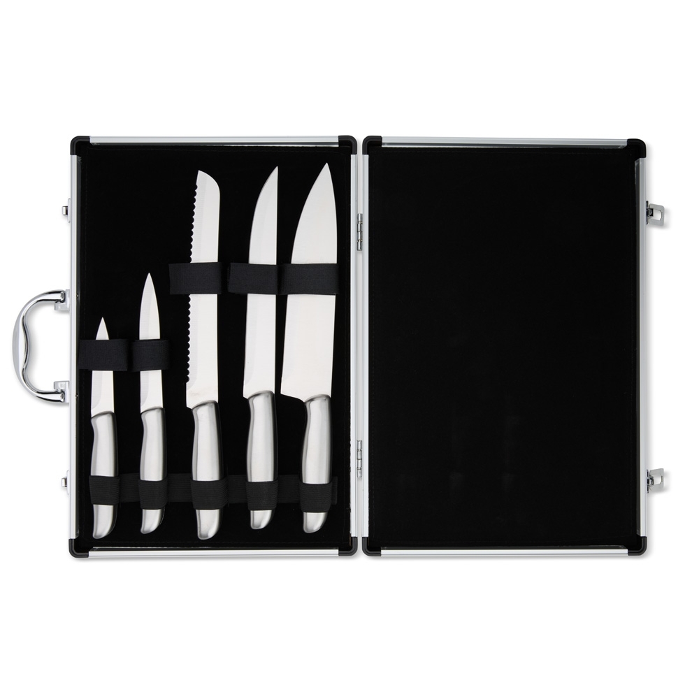 Conjunto de Facas Aço Inox 5 Peças