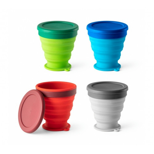 Copo Retrátil Silicone 240ml