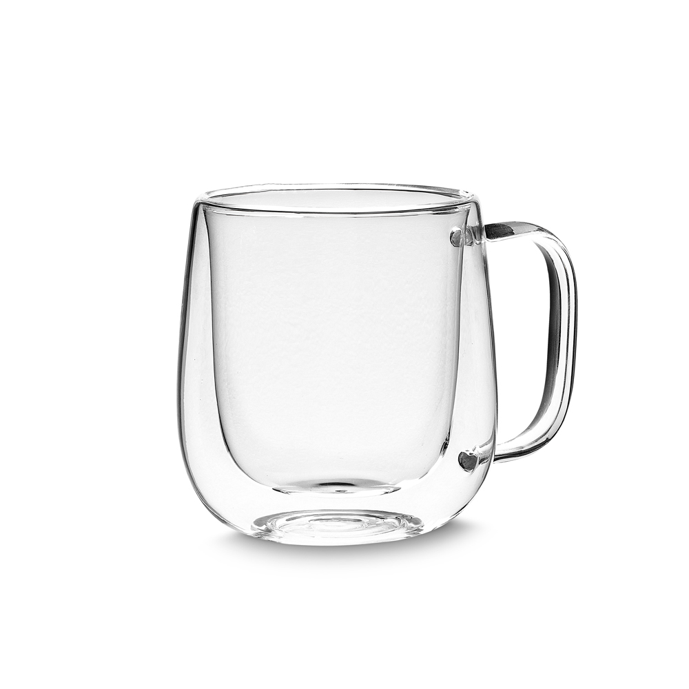 Caneca Térmica Vidro Borossilicato 250ml