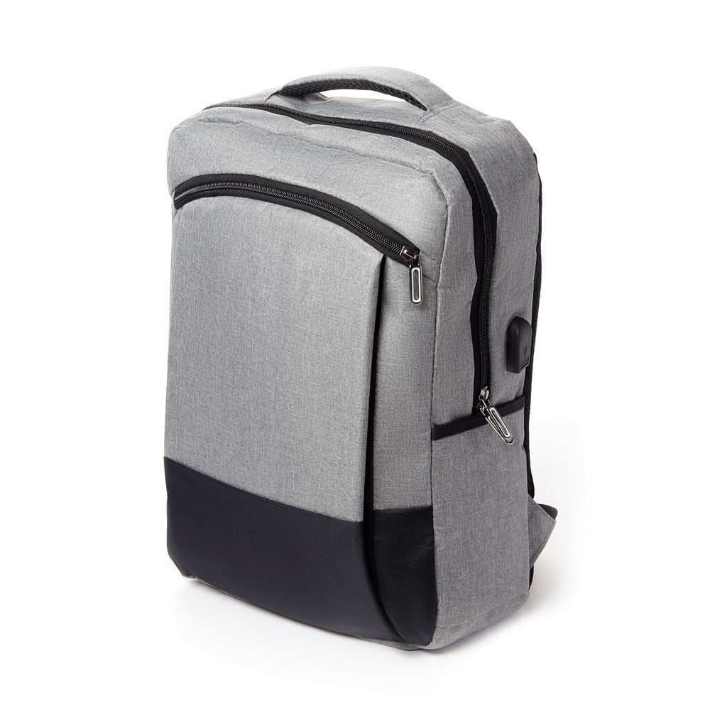 Mochila Poliéster para Notebook com USB 47x32cm