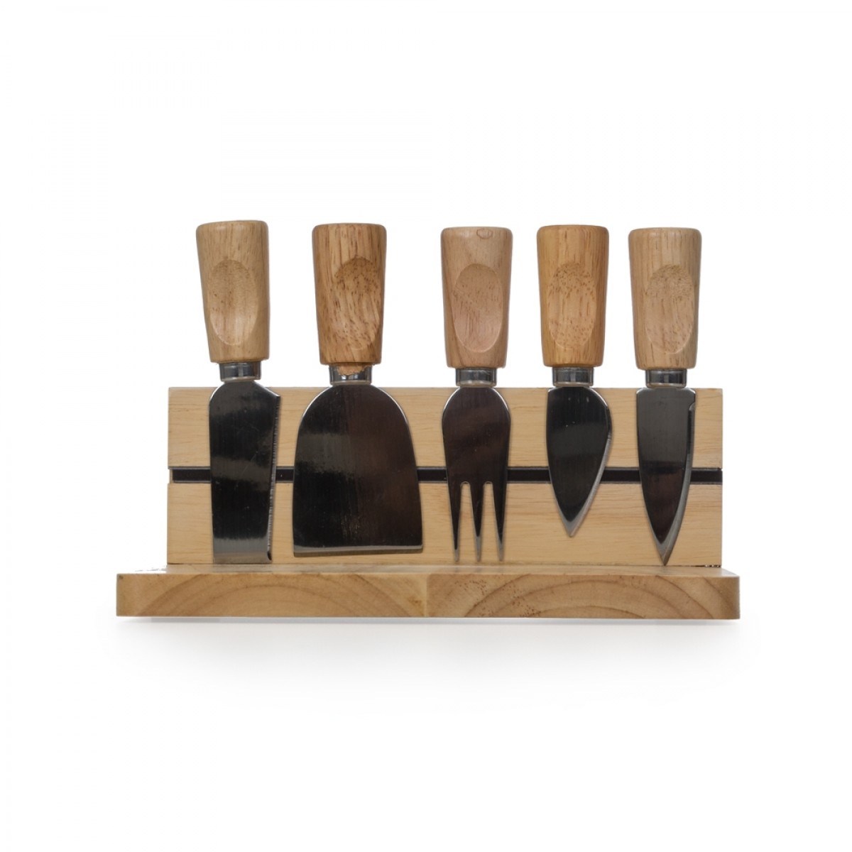 Kit Queijo Bambu 6 Peças