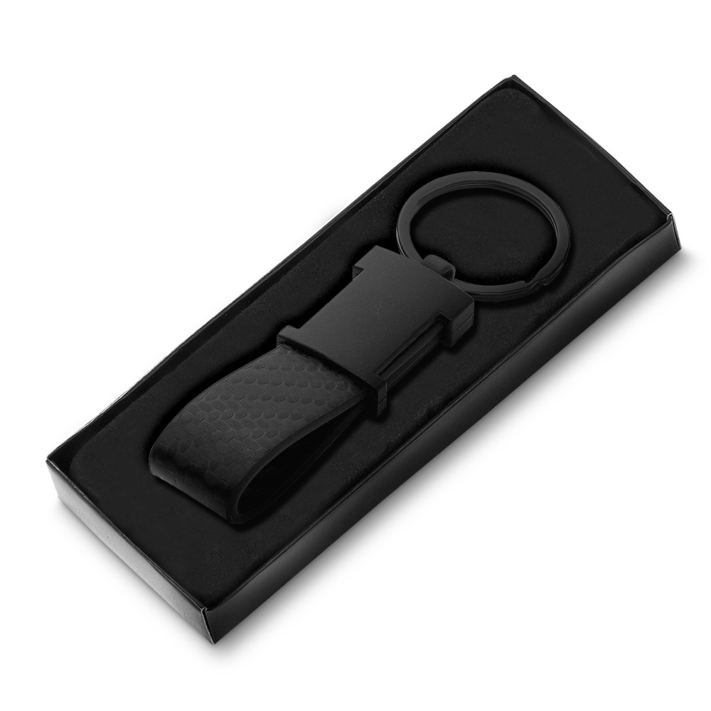 Chaveiro Metal e PU 10cm