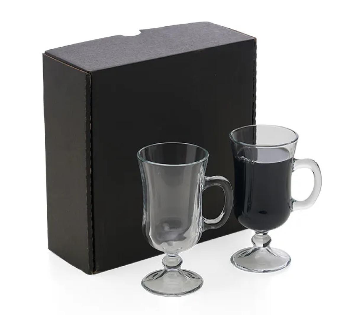 Jogo de Canecas de Vidro 2 Peças 240ml
