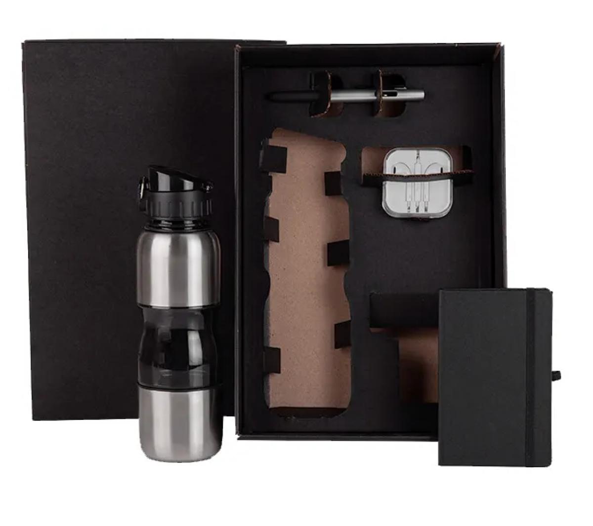 Kit Squeeze Aço Inox 750ml e Acessórios