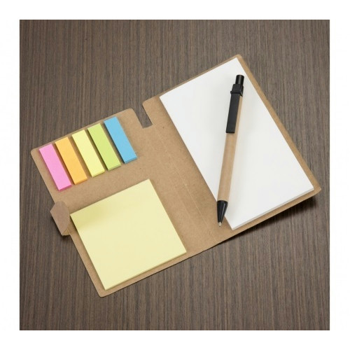 Kit Bloco de Anotações Cartão Kraft 10x15cm 70 Folhas