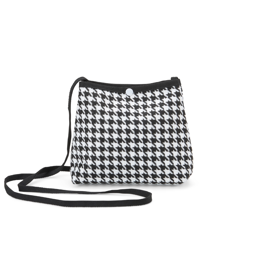 Mini Bolsa Transversal Algodão-Poliéster 2L