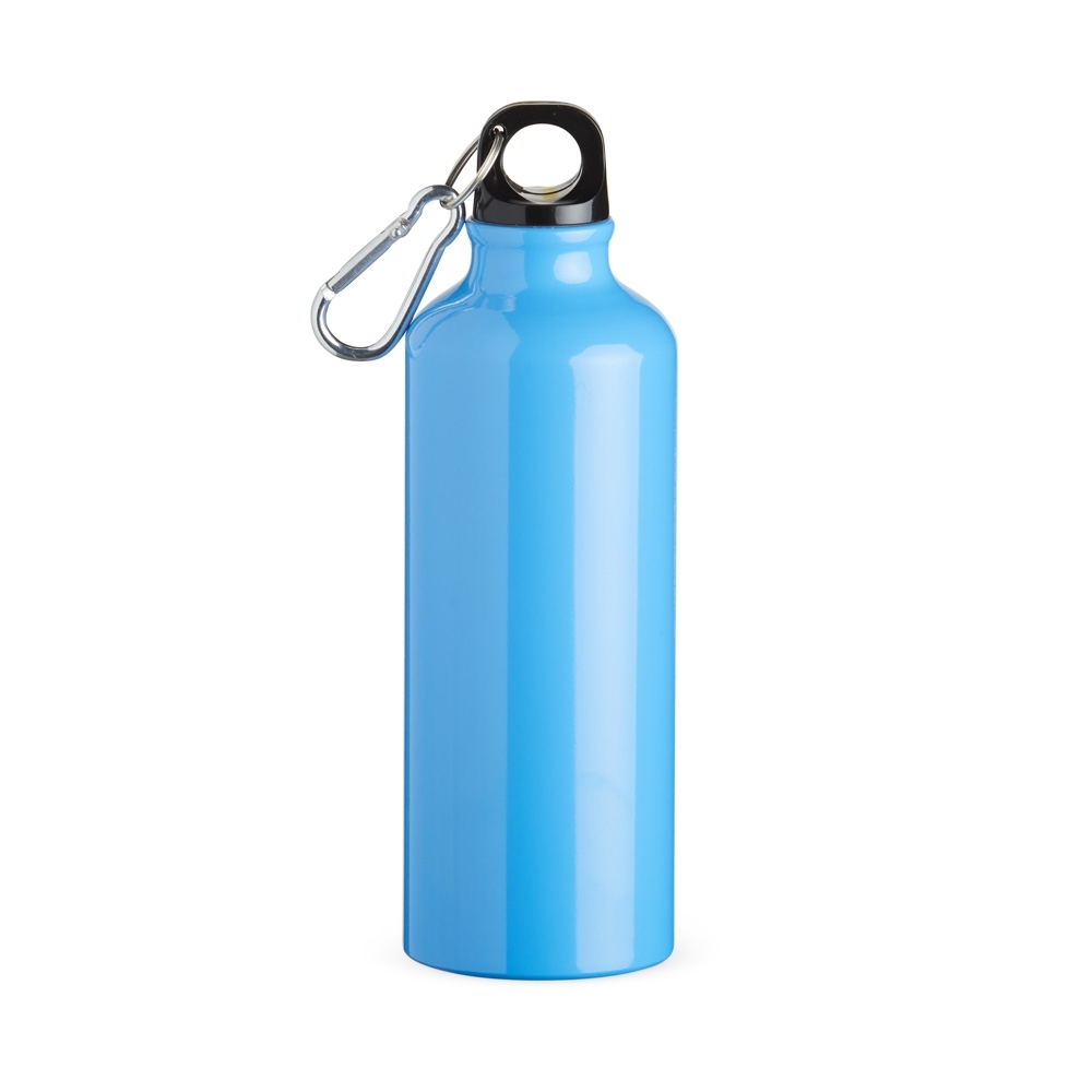 Squeeze Alumínio 500ml com Bico e Mosquetão