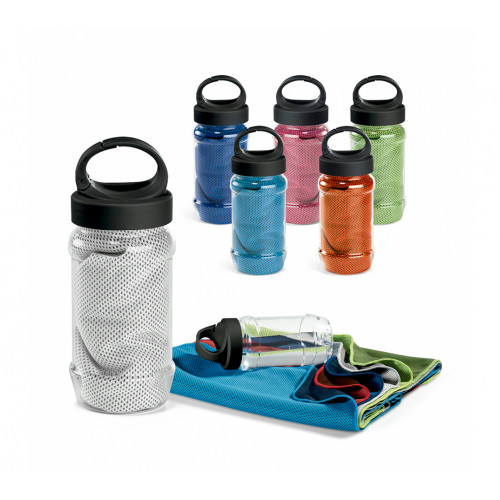 Toalha Esportiva Poliamida Poliéster Garrafa Plástica 440ml