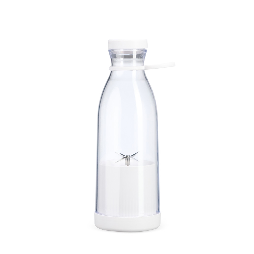 Garrafa Plástica Mixer 380ml Inox