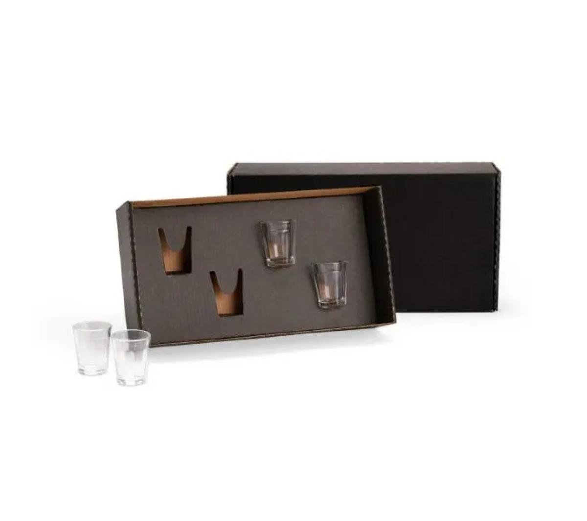 Conjunto 4 Copos Americanos Vidro 45ml
