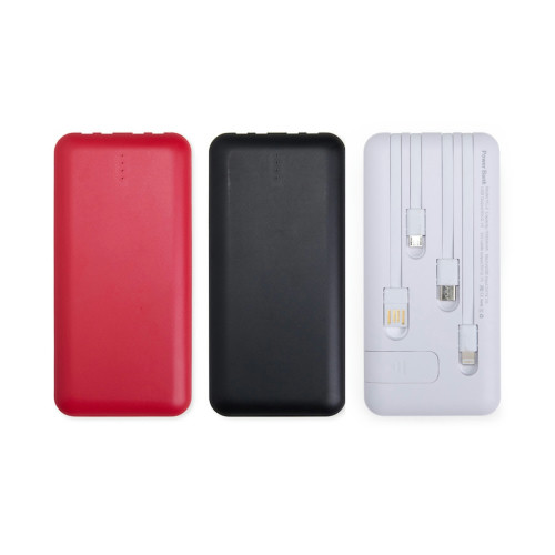 Power Bank Plástico 10.000mAh Multissaídas