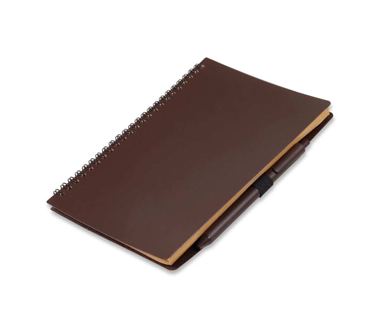 Caderno PP com Caneta e 70 Folhas 21x14,5cm