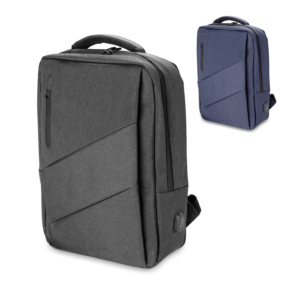Mochila Poliéster para Notebook 15.6 Expansível com USB 20L