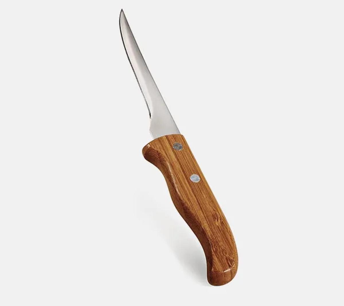 Faca para Desossar em Bambu e Inox 5″