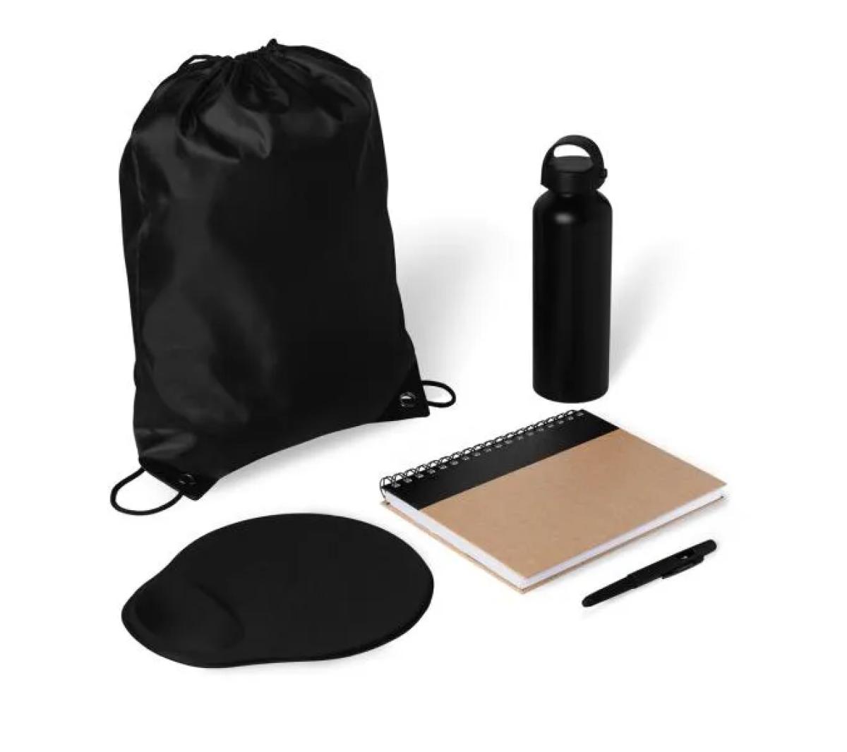 Kit Boas Vindas 5 Peças Preto Nylon
