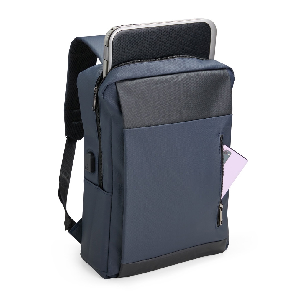 Mochila Poliéster Impermeável Antifurto 26L para Notebook 15.6''