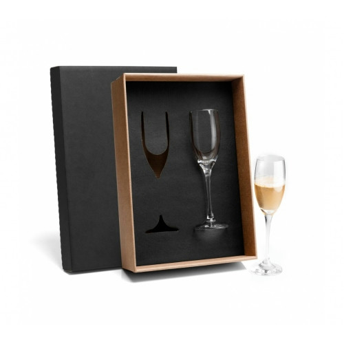 Jogo de Taças de Vidro para Champagne 190ml