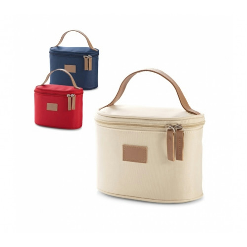 Necessaire em Microfibra e Couro Sintético 180x120mm