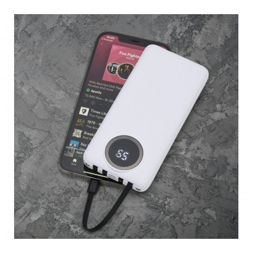 Carregador Portátil Plástico 10.000mAh