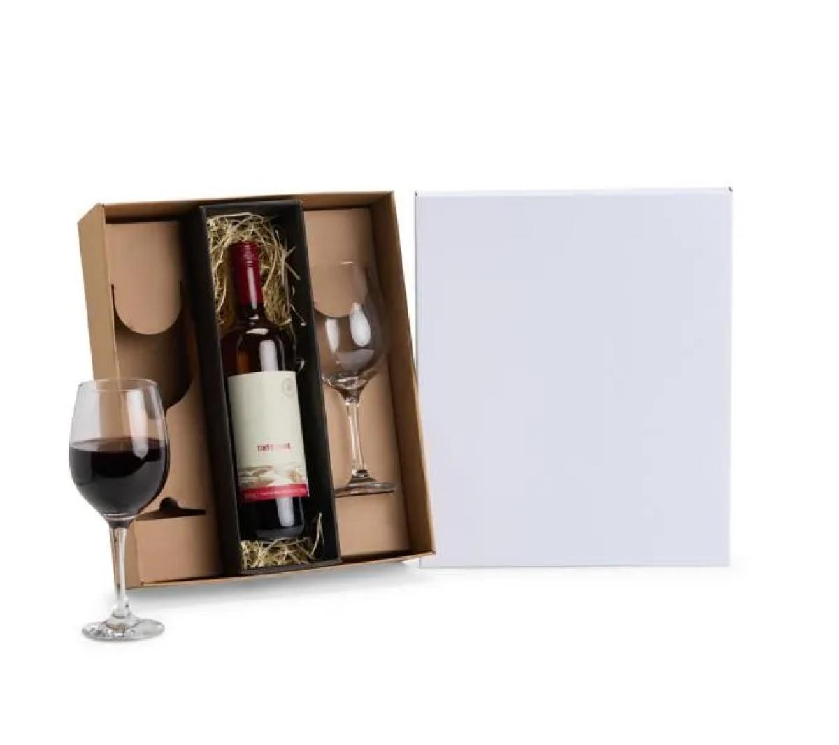 Jogo de Taças de Vidro para Vinho 490ml - 2 Peças