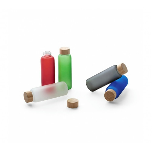 Garrafa Squeeze de Vidro 500ml 65x190mm
