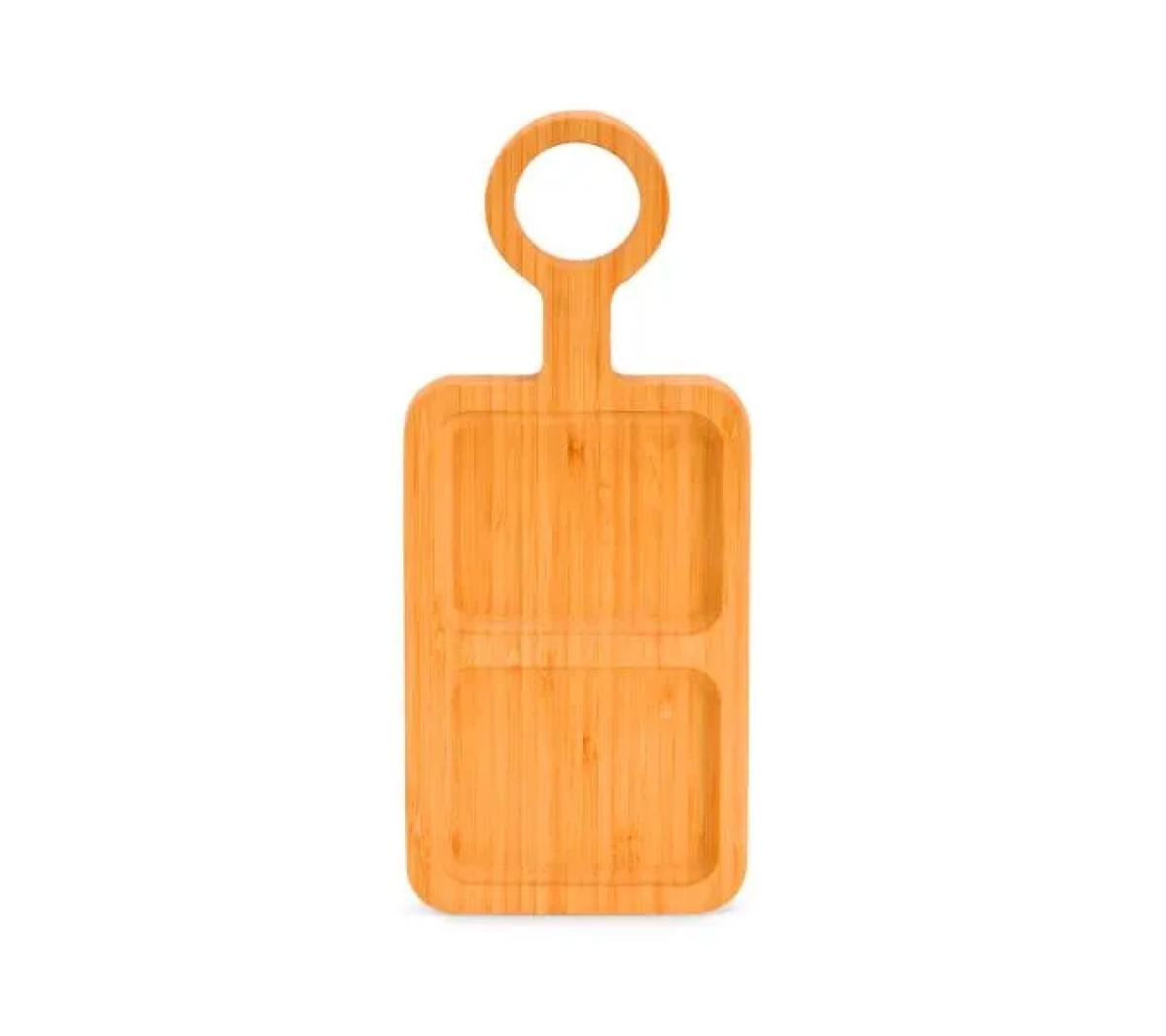 Petisqueira em Bambu com Pegador 33cm