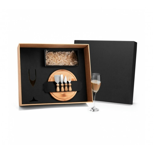 Kit Queijo Bambu 6 Peças 21,3 cm