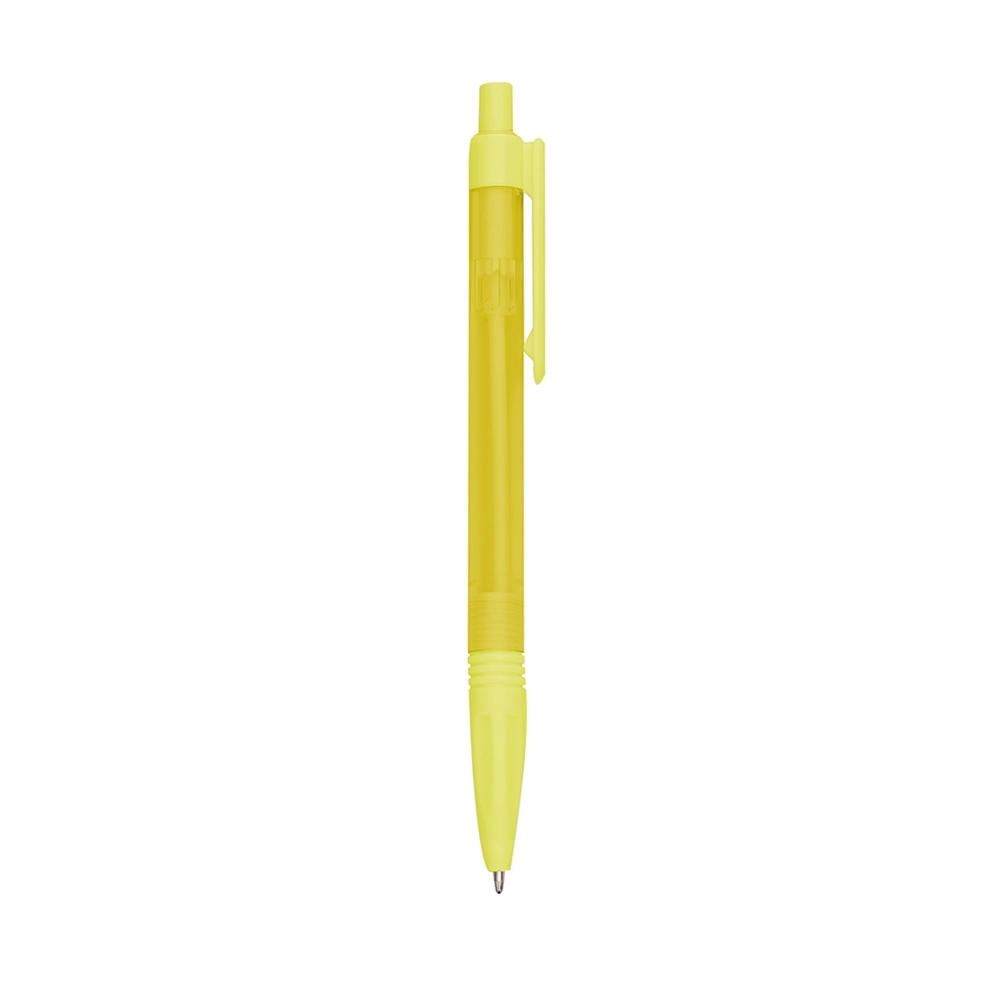 Caneta Plástica Translúcida