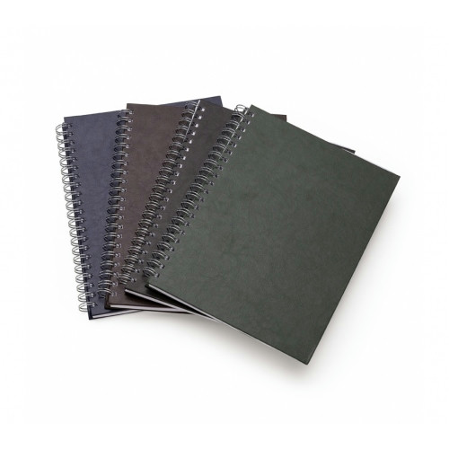 Caderno Couro Sintético 28x23cm 100 Folhas