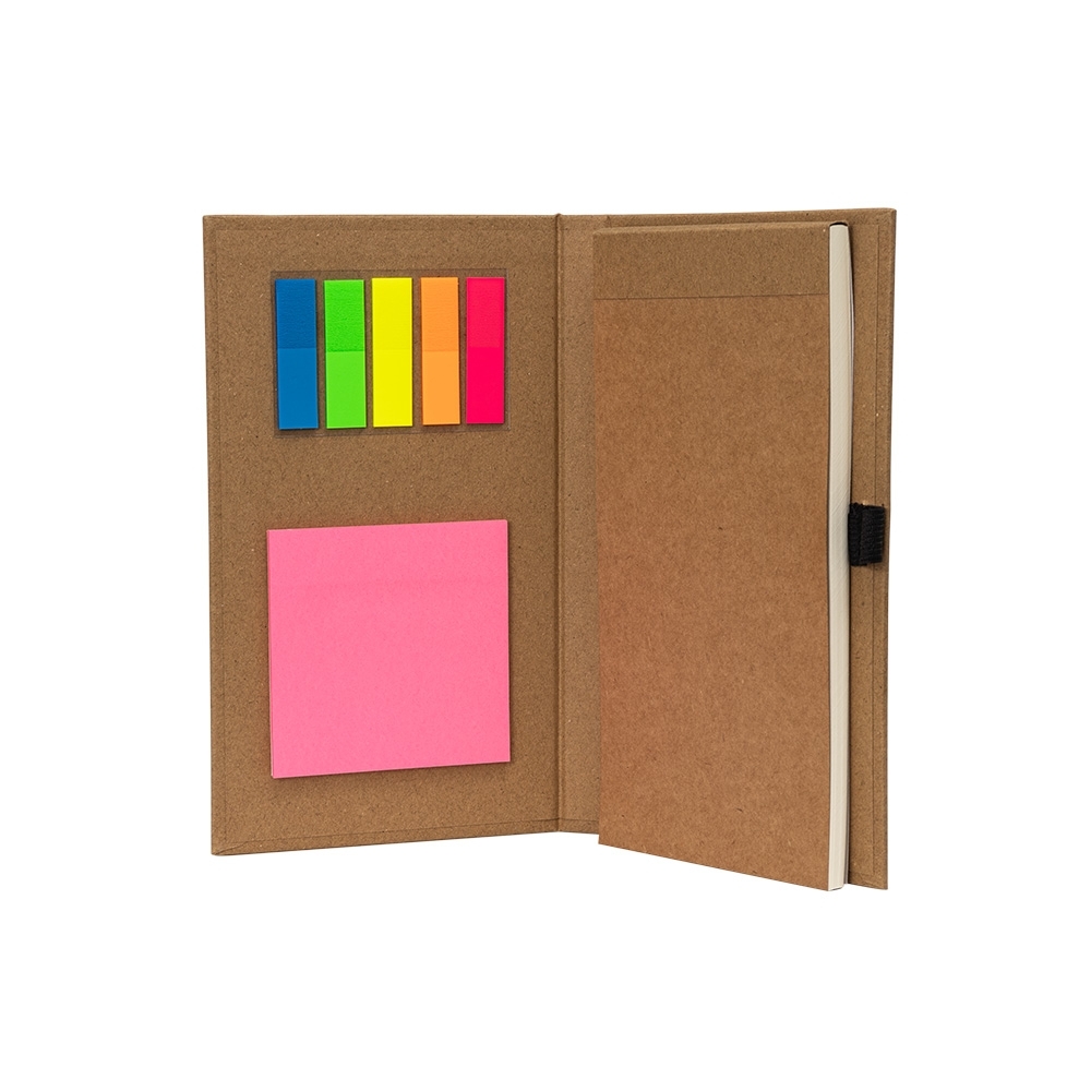 Bloco de Anotações Kraft 80 Folhas Nylon