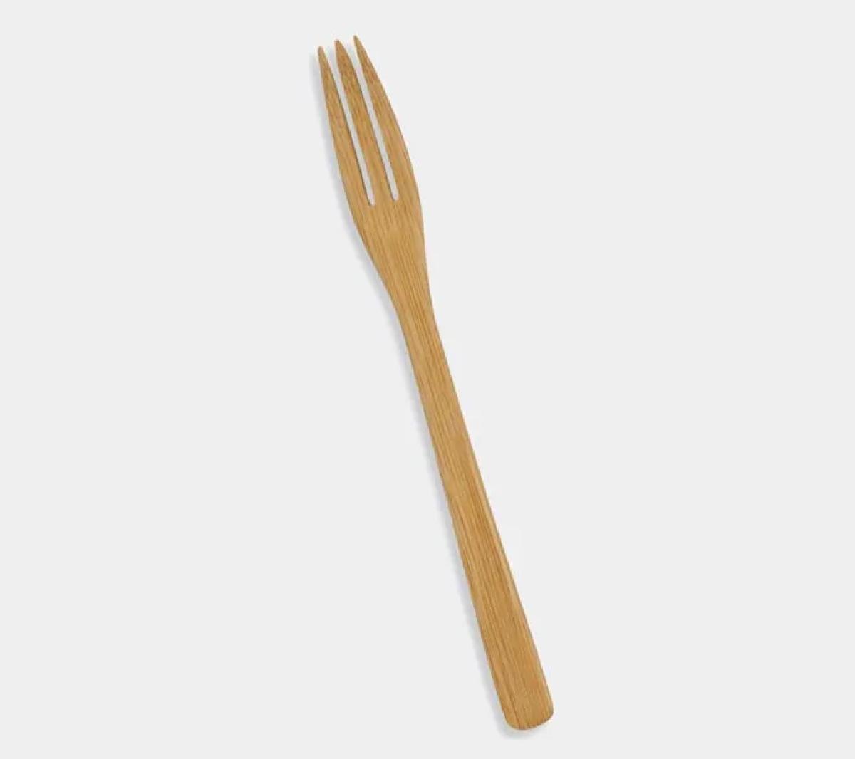 Garfo em Bambu