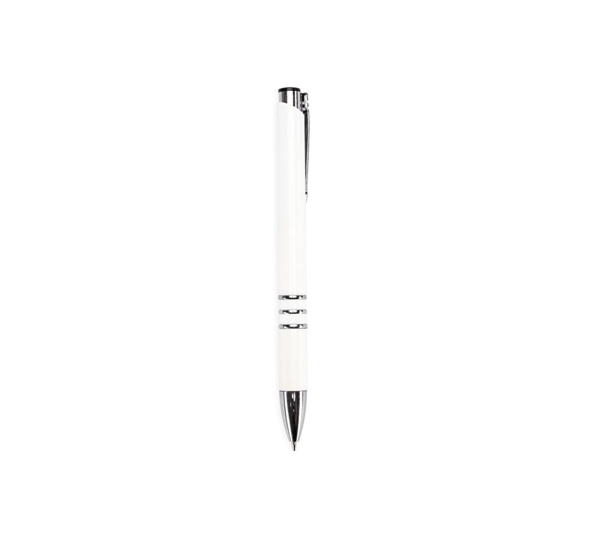 Caneta Plástica com Clique 13,7cm