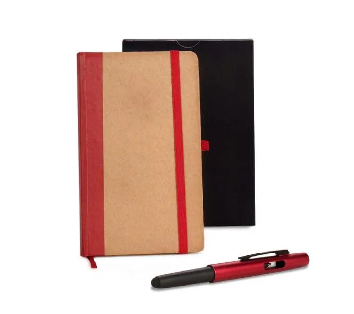 Caderno Papel Kraft Capa Dura