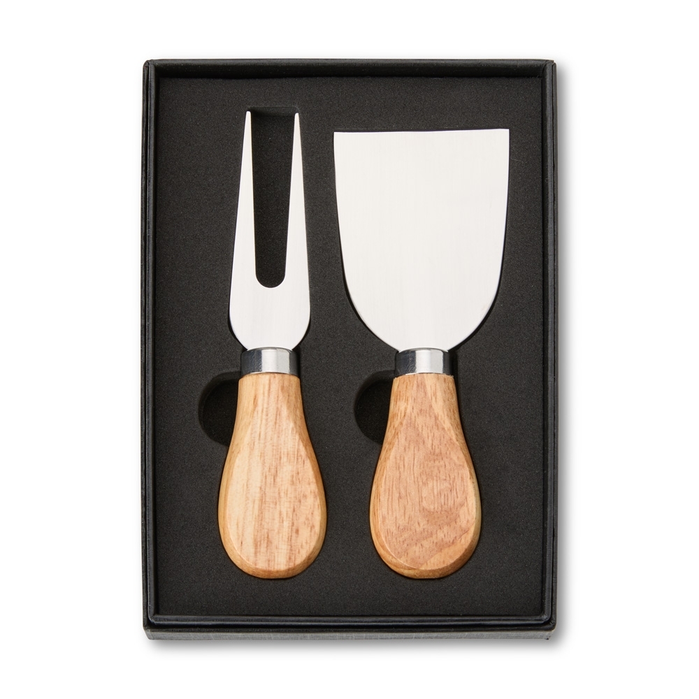 Kit Queijo 2 Peças Inox