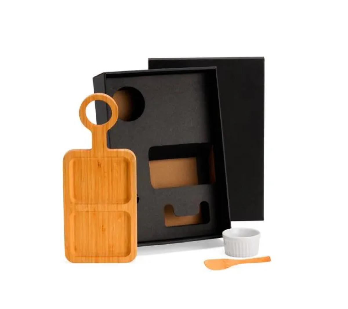 Kit para Petisco Bambu 3 Peças